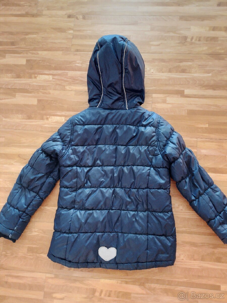 Divci zimni bunda, vel. 116 SLEVA - 3