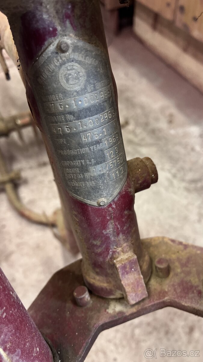 Rám čz 125/476.1 - 3