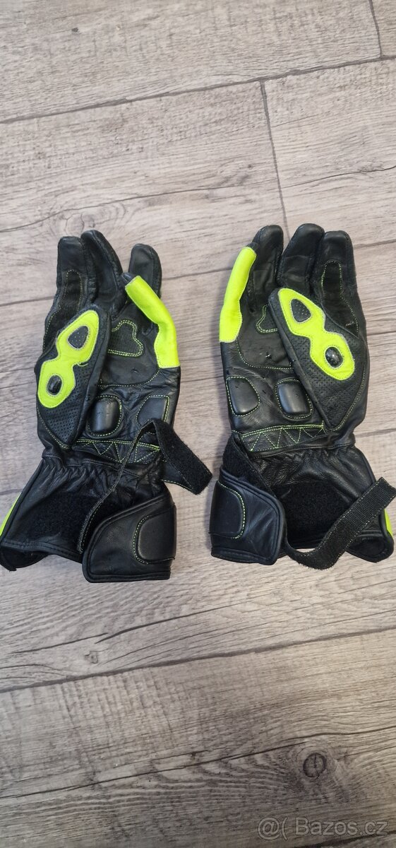 Moto rukavice -kůže - 3