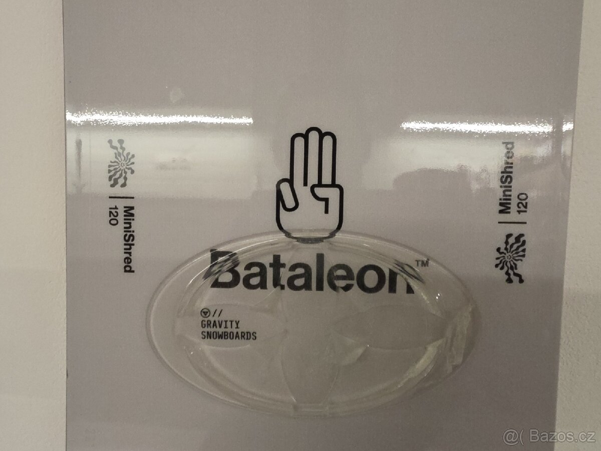 Top dětský snowboard Bateleon s vázáním Nitro - 3