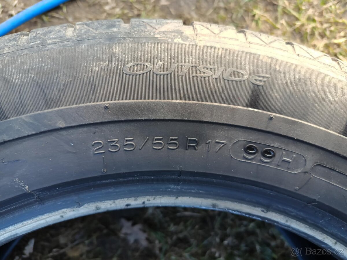 Celoroční pneu Michelin 235/55 r17 - 3