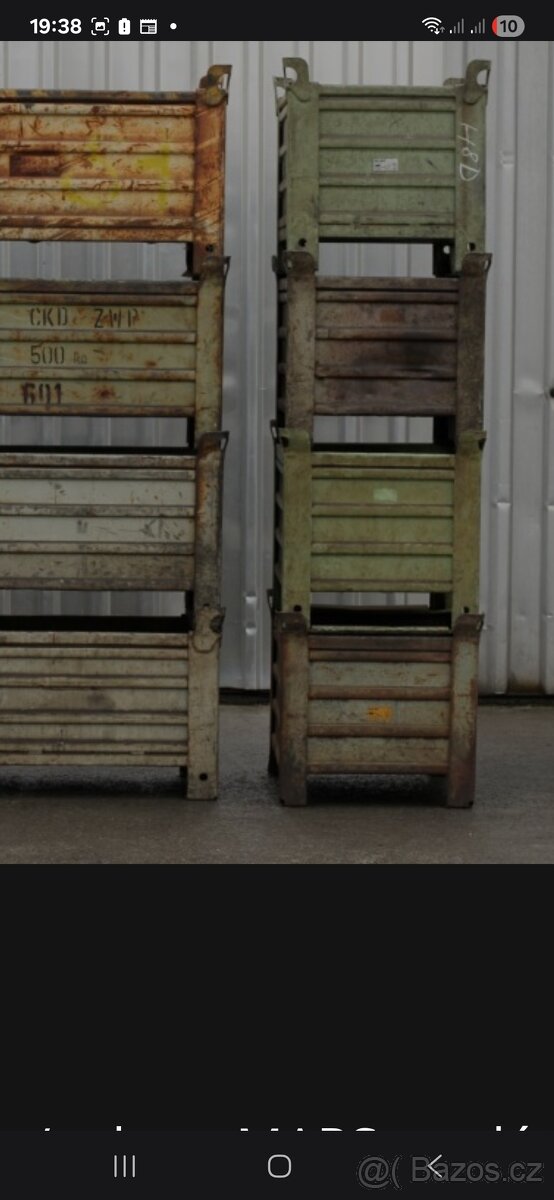 Koupím kovovou bednu Mars - 3