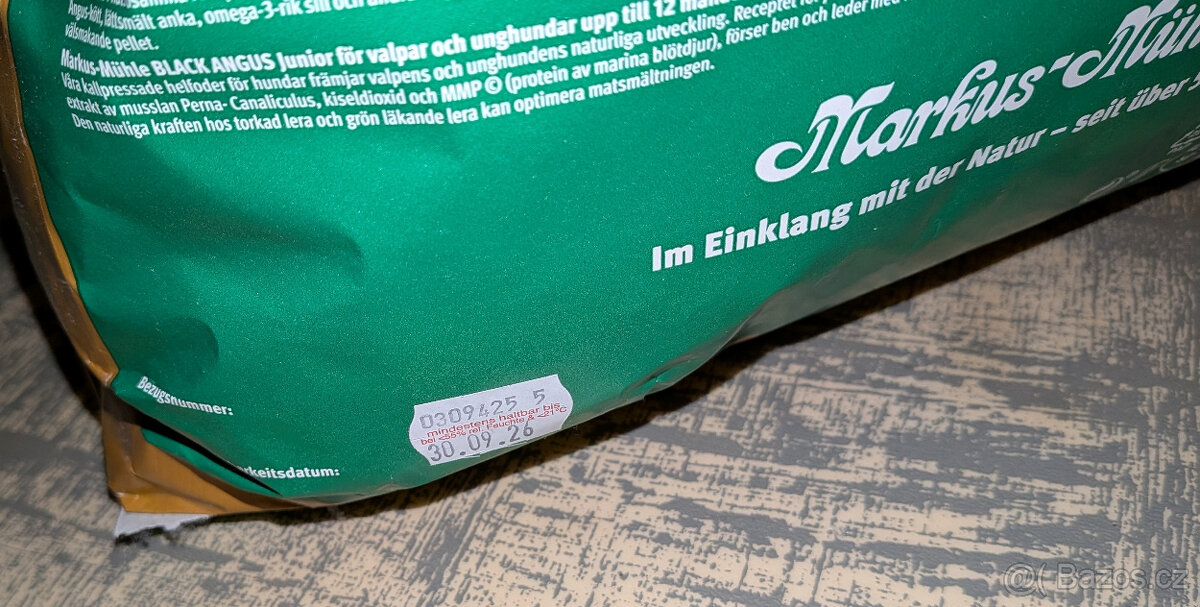 Granule Black Angus junior, 2 pytle - 3