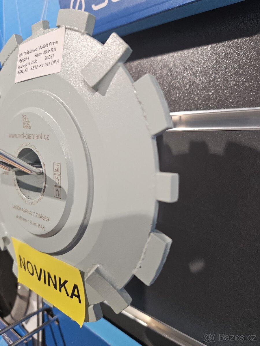 Prodám Diamantová fréza 150mm WAKRA Asfalt - 3