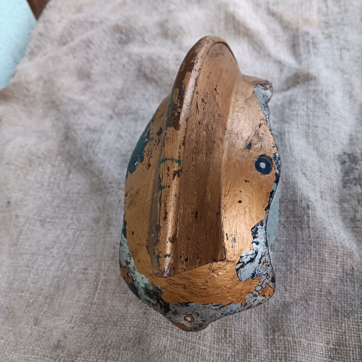 Hřeben na staré hasičské helmy - 3