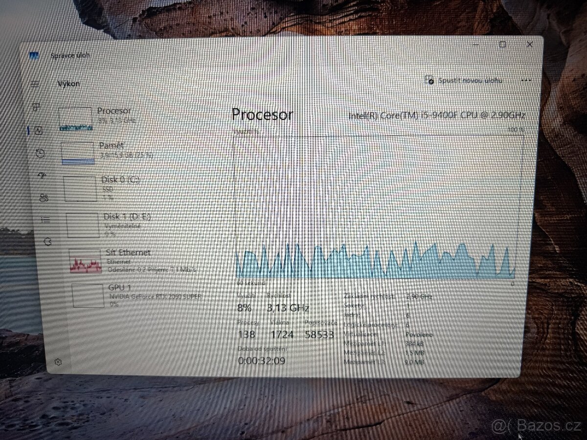 Herní PC | i5 9400f , GTX 2060 Super, 16GB, 500GB SSD - 3