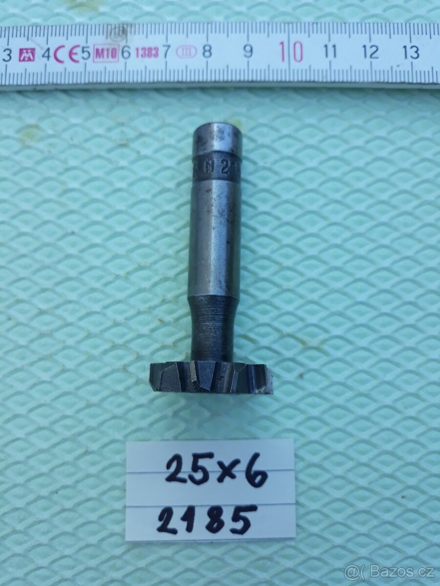 Frézy tvarové stopkové pro drážky per - 3