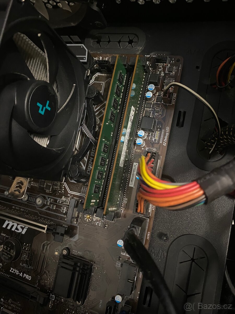 Prodám MSI Z270A PRO + Intel Core i7-6700 + 16 GB DDR4 - 3