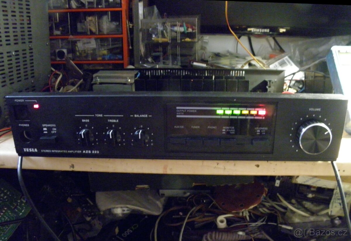 Tesla AZS 223 zesilovač - 3