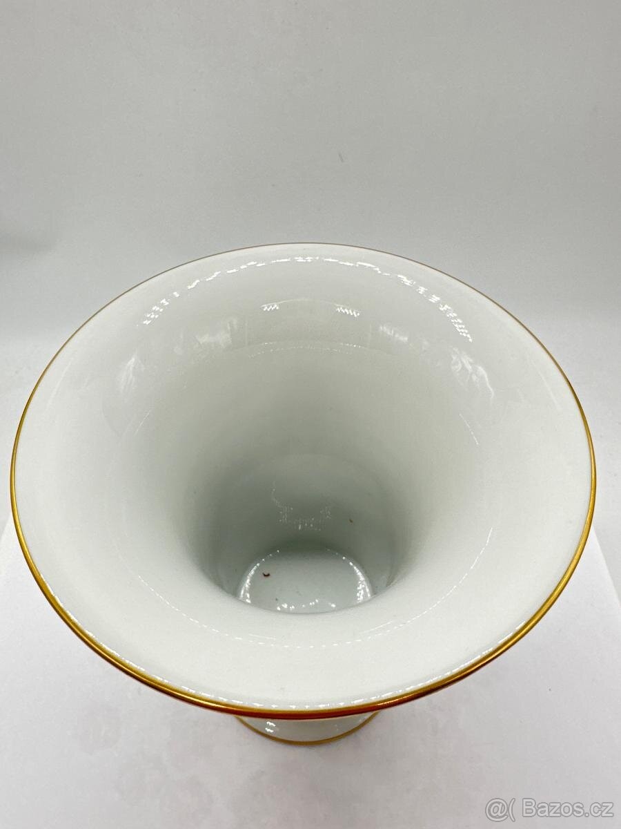 Míšeň, porcelánová váza - 3