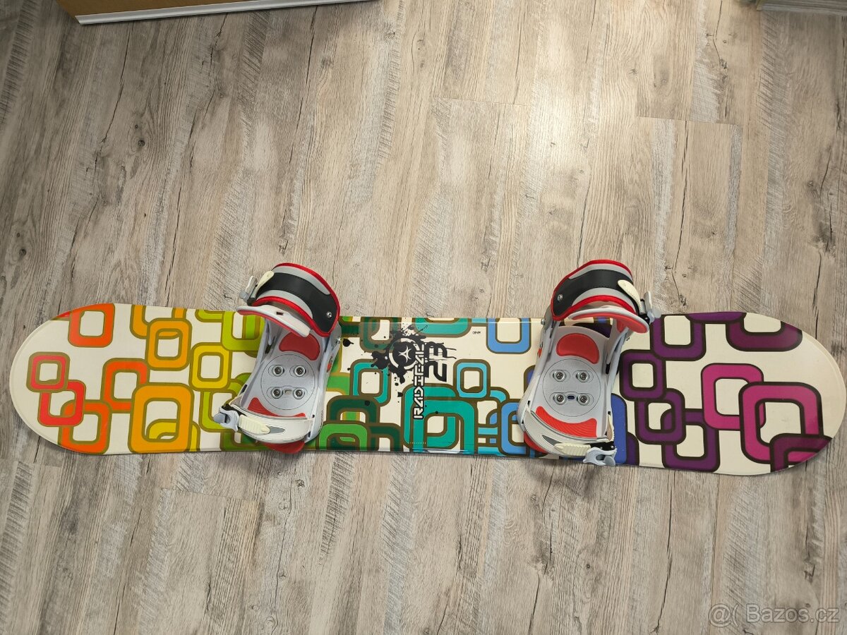 Prodám snowboard Radical 145 cm, dámský - 3