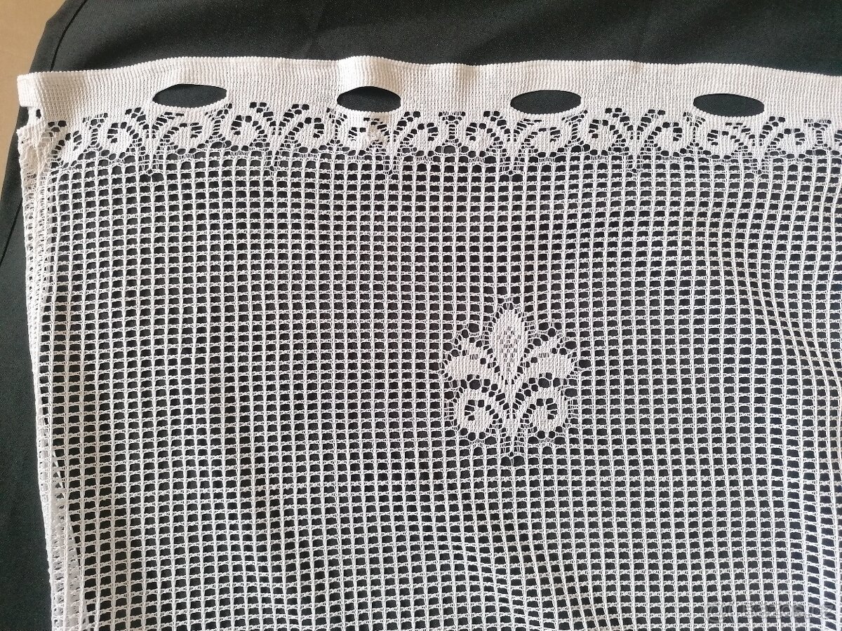 Závěs a záclona s IKEA fixaci - 3