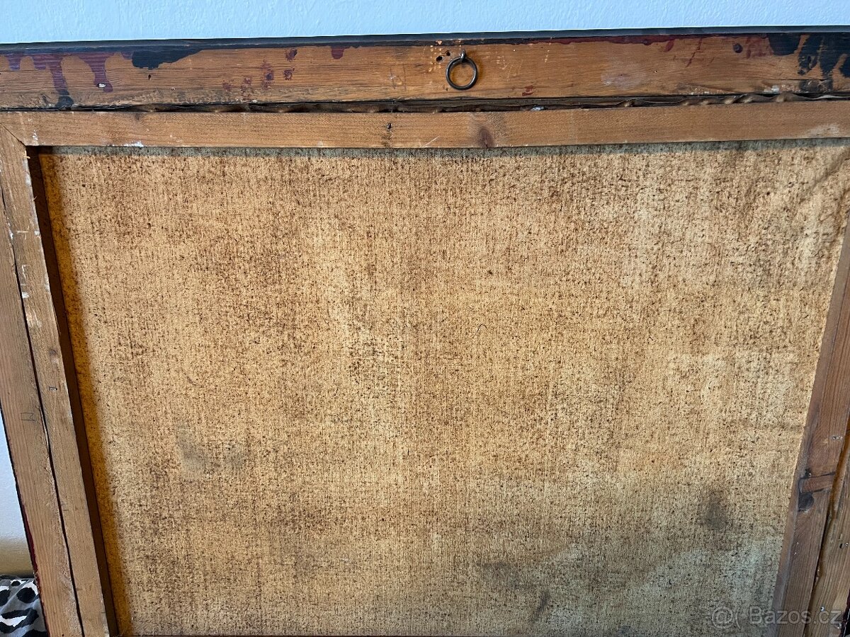 Obraz rybářské lodě v zátoce - 3