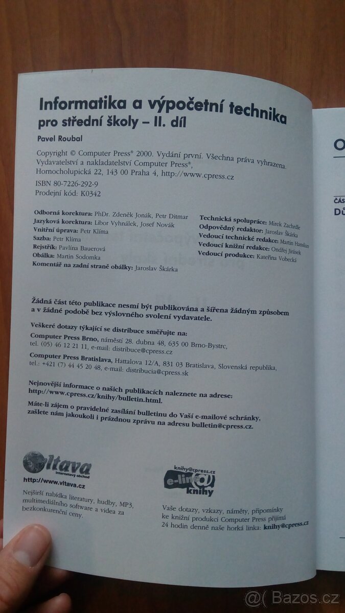 Informatika a výpočetní technika 2. díl - Pavel Roubal - 3