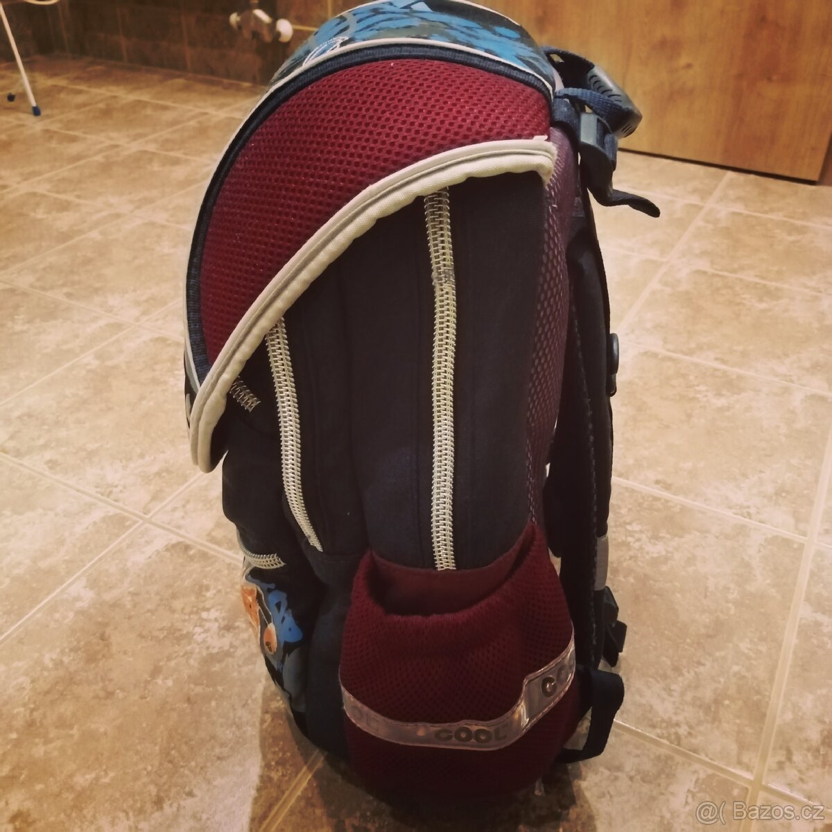 Školní aktovka / batoh s basketbalovým motivem - 3