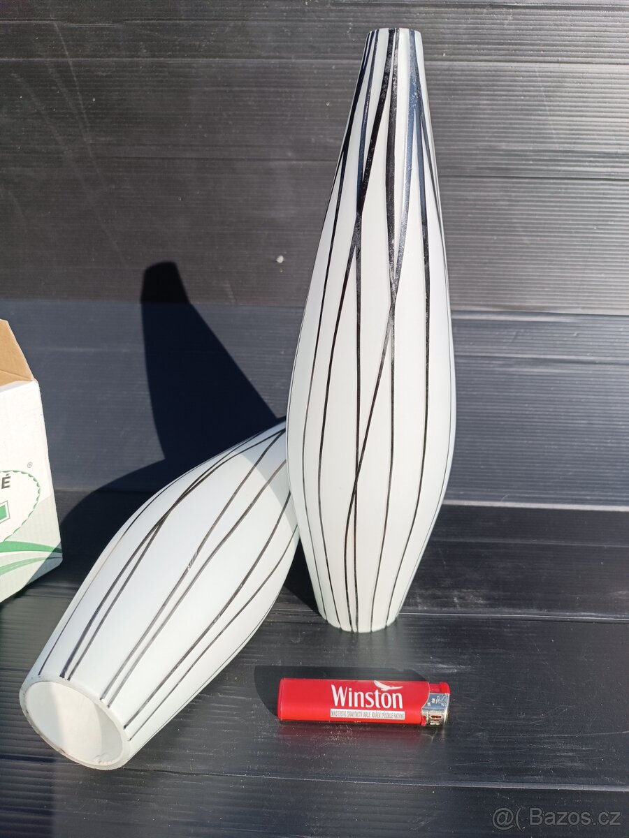 Stará stínítka, širmy ART DECO 2kusy - 3