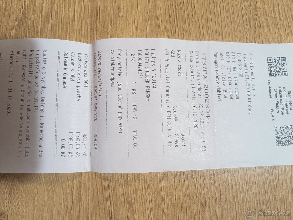 Holicí strojek Philips - 3