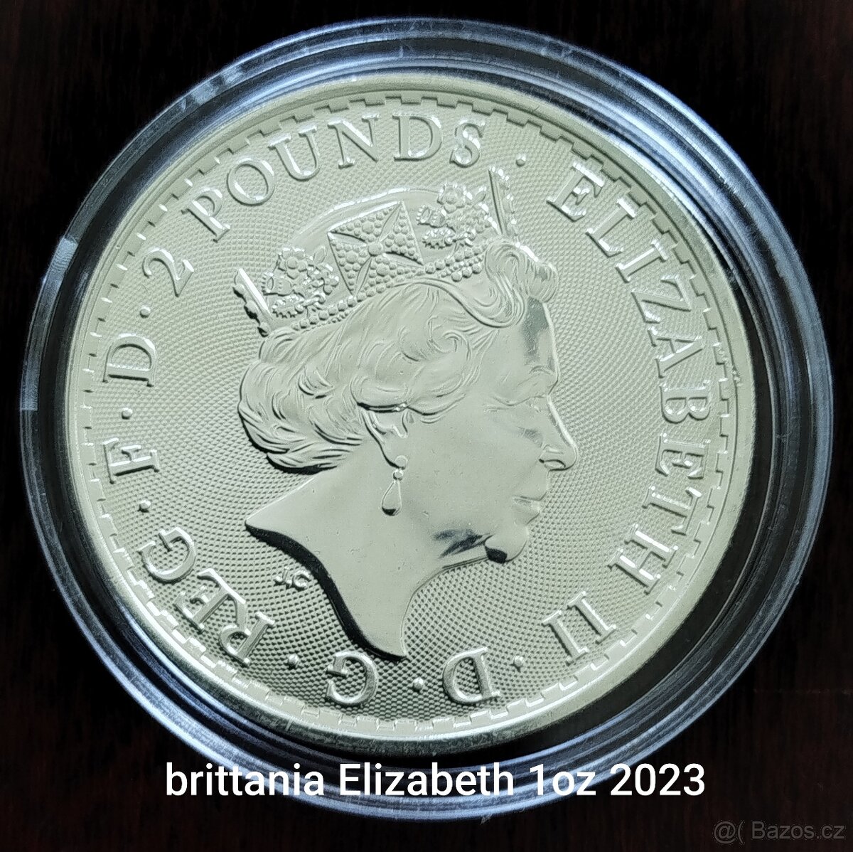 Set 3 ks stříbrných investičních mincí Britannia 1 OZ 2023 - 3
