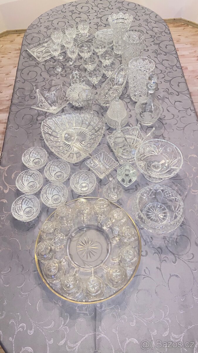Sbírka broušeného skla - 3