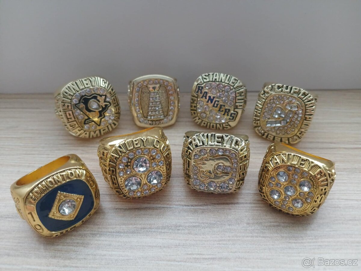 NHL hokejové Stanley cup prsteny - 3