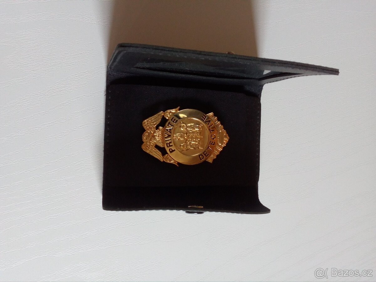 Prodám odznak PRIVATE DETECTIVE - 3
