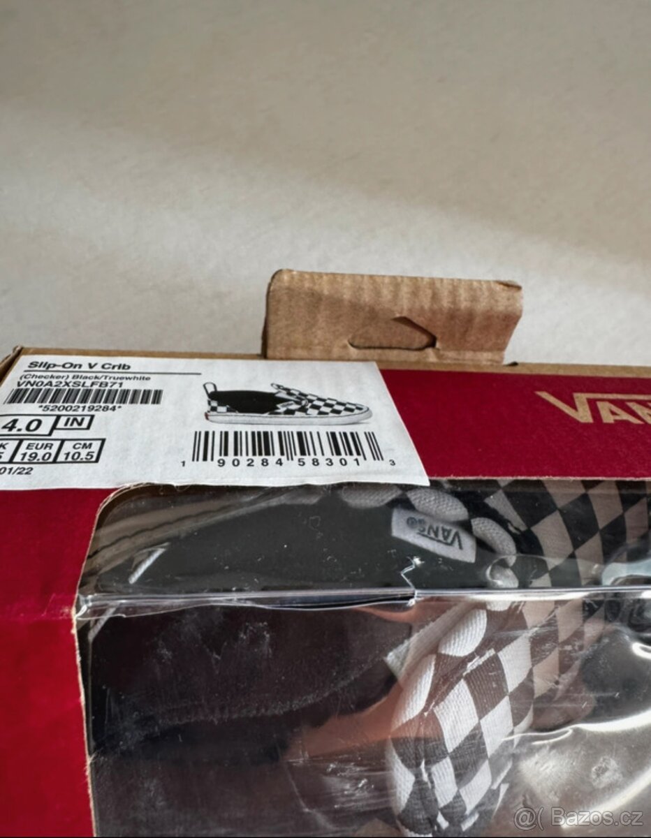 Unisex dětské boty Vans, 19 - 3