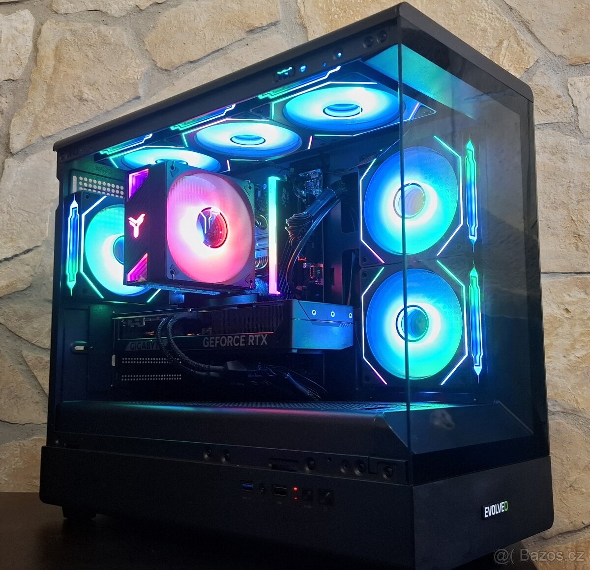 Herní PC 9600X / RTX 5070 / 32GB DDR5 / Wifi / NVME - 3