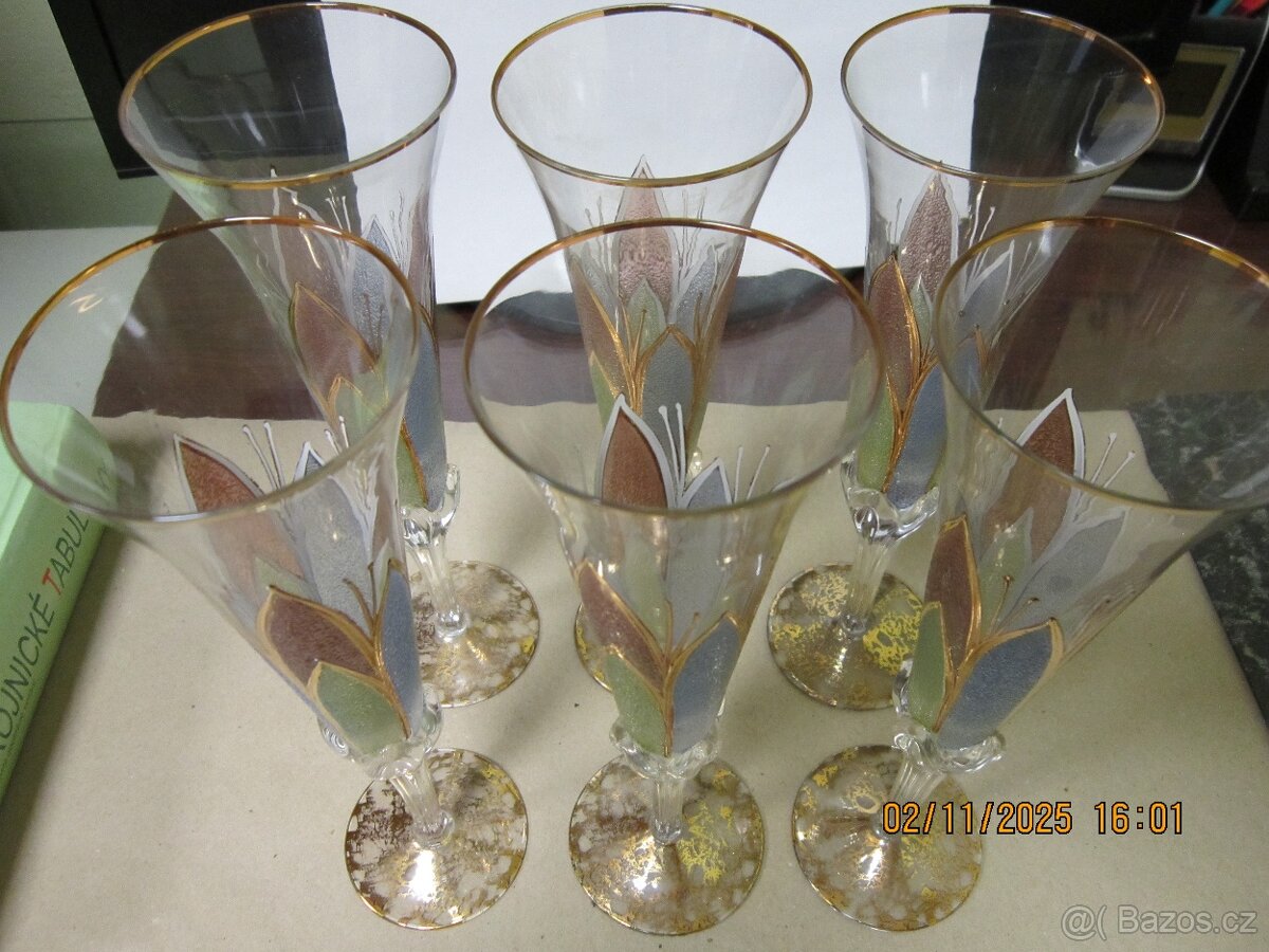 vysoké šampusky - sada 6ks - 3