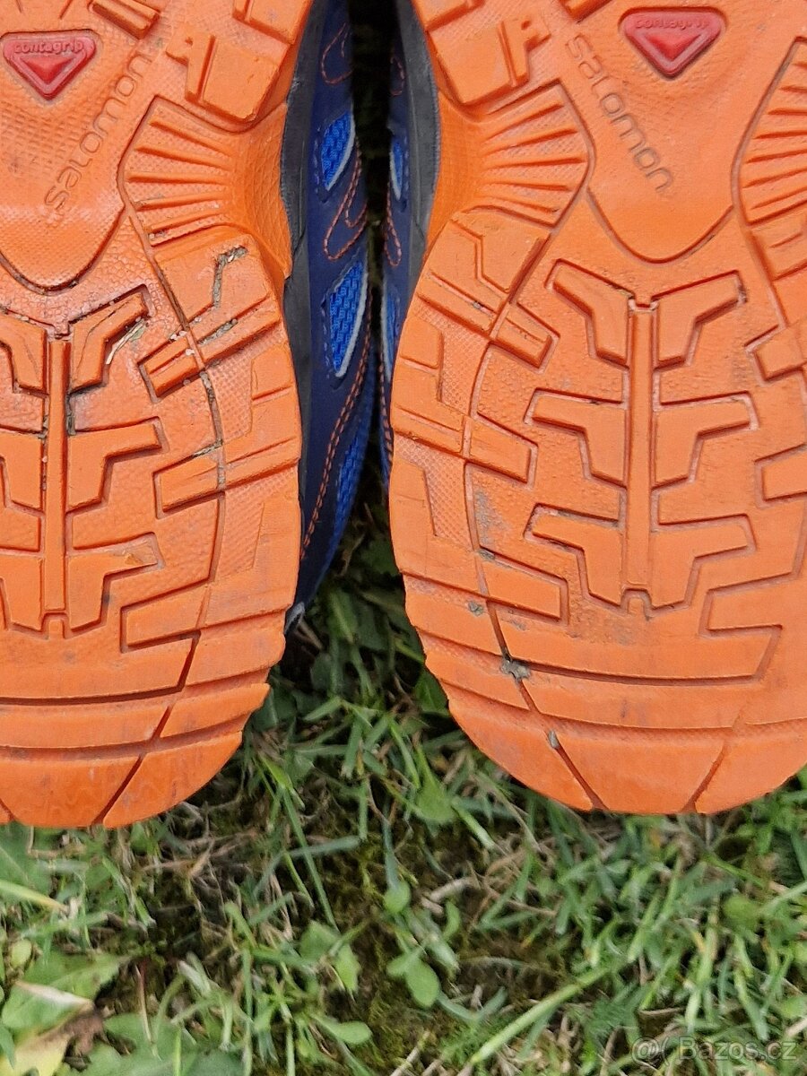 Tenisky Solomon, modro oranžové vel.35 - 3