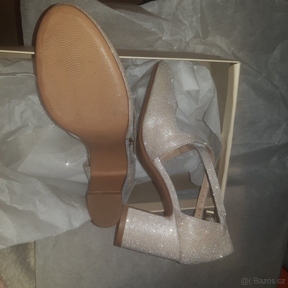 Lazzarini zlate boty,vel.37 - 3