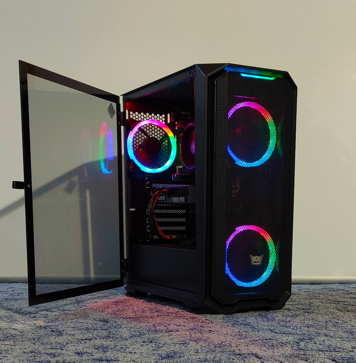 Herní PC | Ryzen 5 | RTX 3060 12GB | A520 | m.2 NVME | HDD - 3