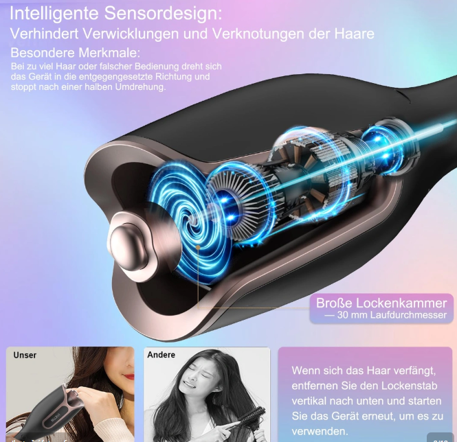 Automatická kulma na vlasy - 3