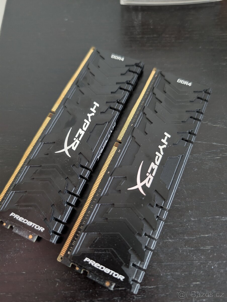 HyperX Predator 32GB (2×16GB) DDR4 3200MHz CL16 - 3