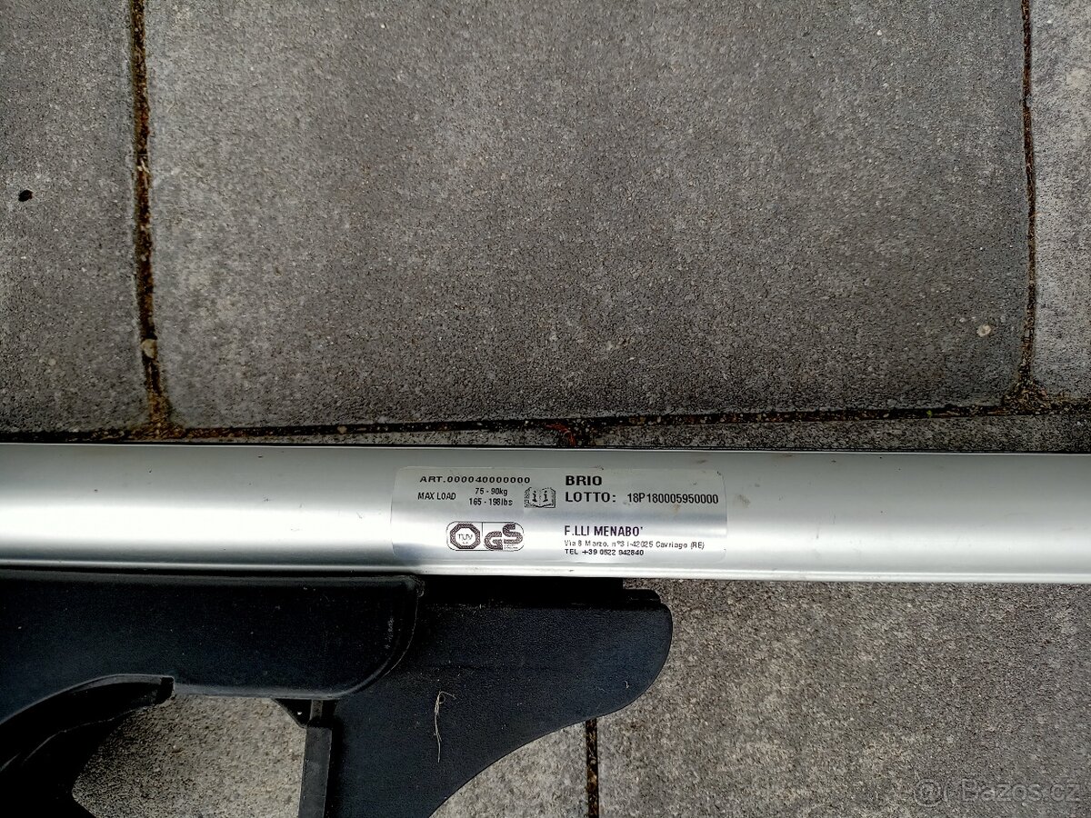 Příčníky na hagusy + nosič kol - 3