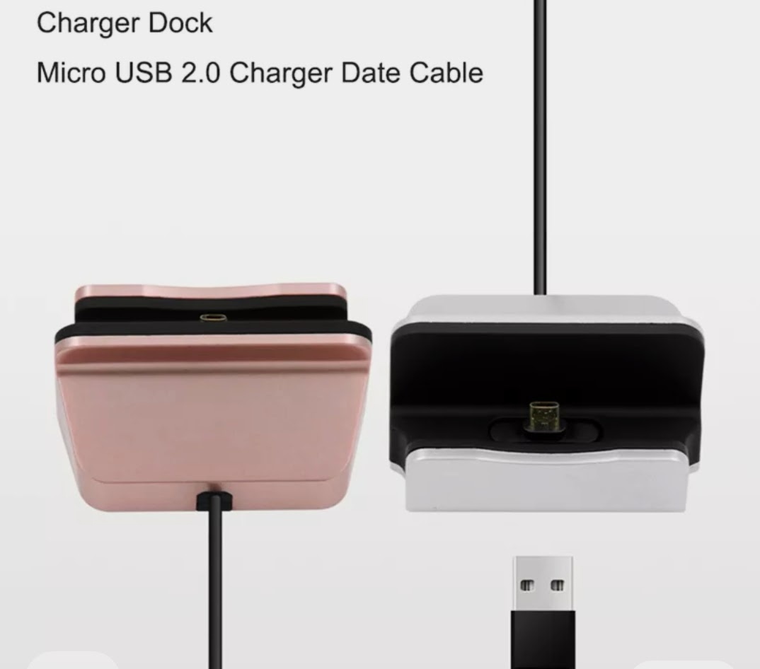 Nabíjecí stanice pro mobilní telefony. Konektor micro USB - 3