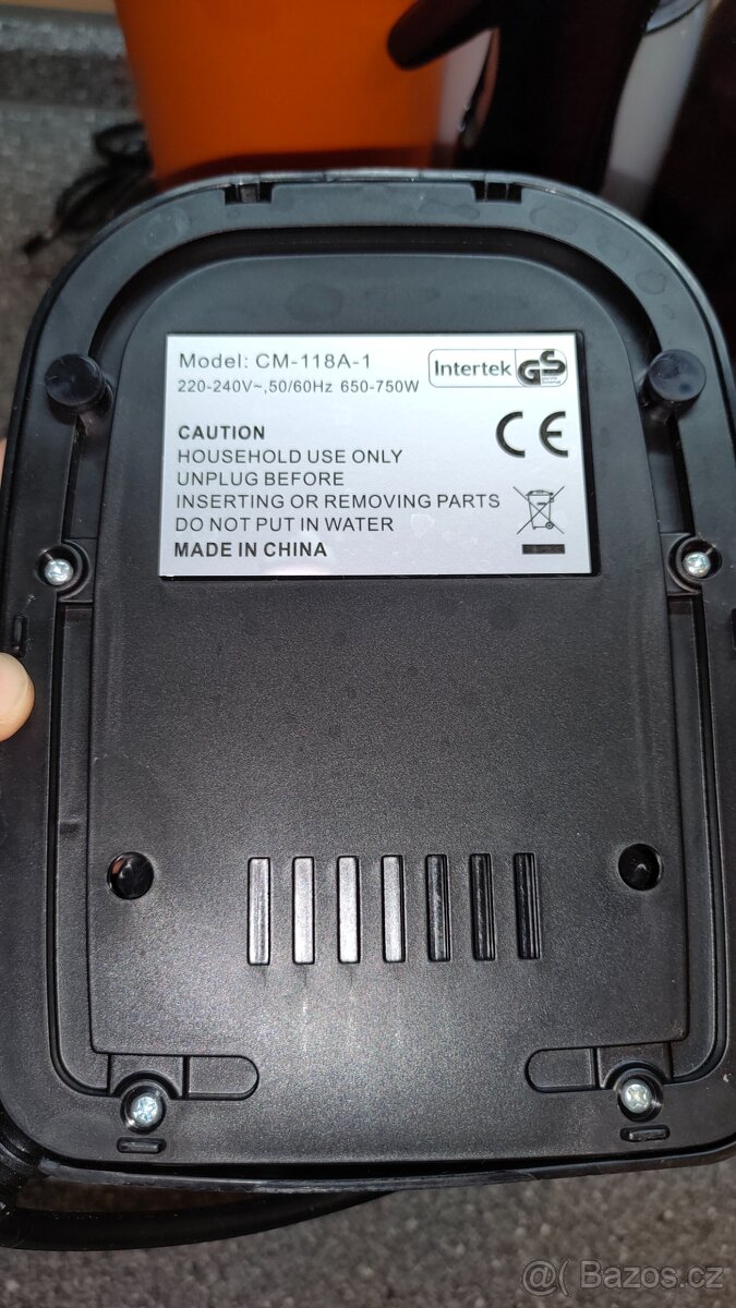 Elektrický kávovar InterTek CM-118A-1 - 3