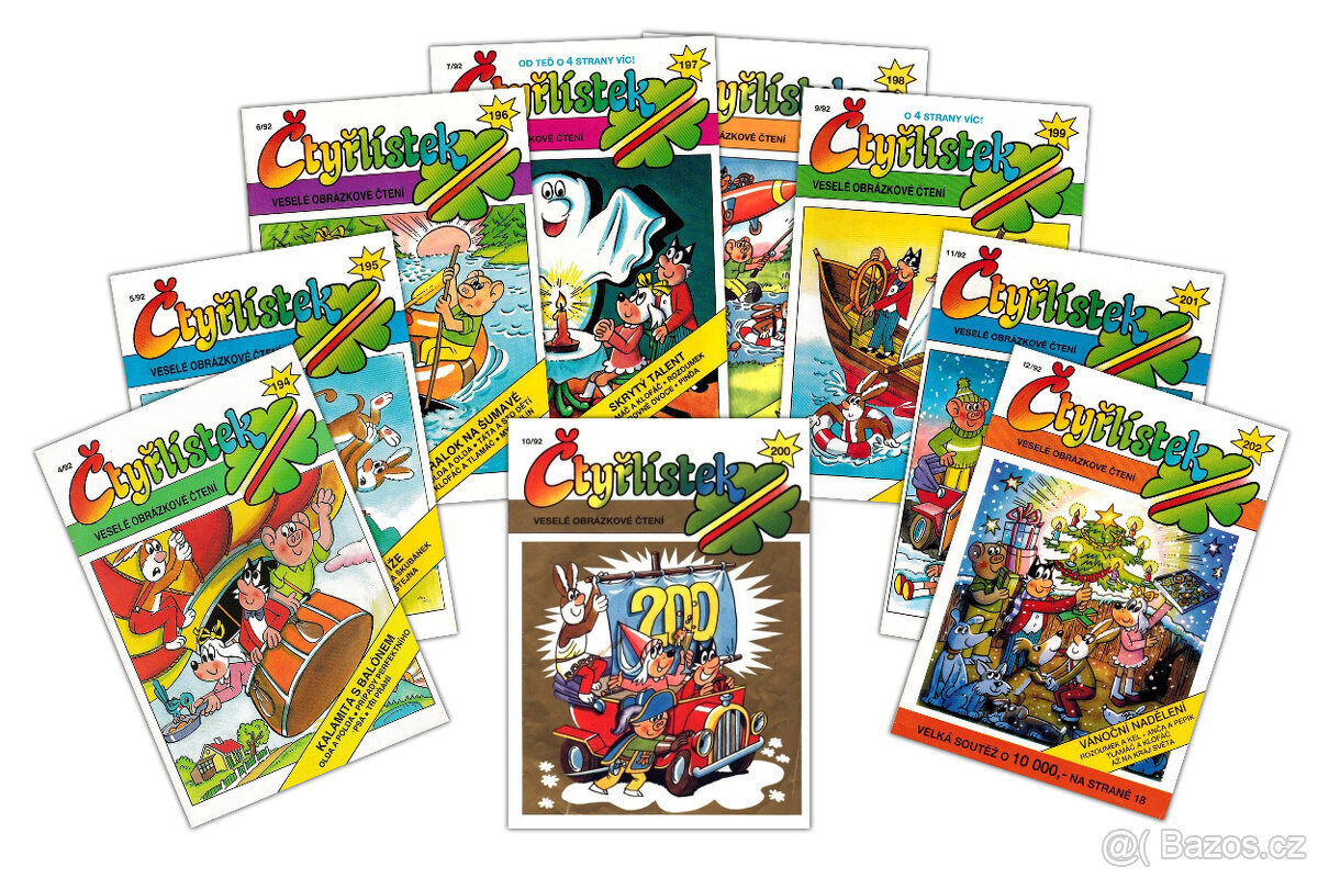 Časopisy Čtyřlístek - 3