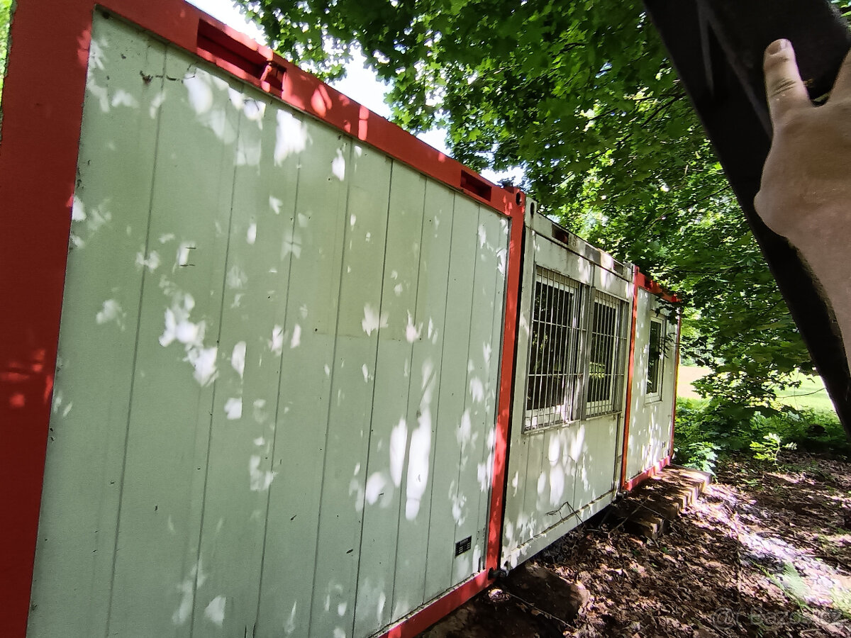 Sestava 3 x kancelářský-obytný kontejner,dílna - 3