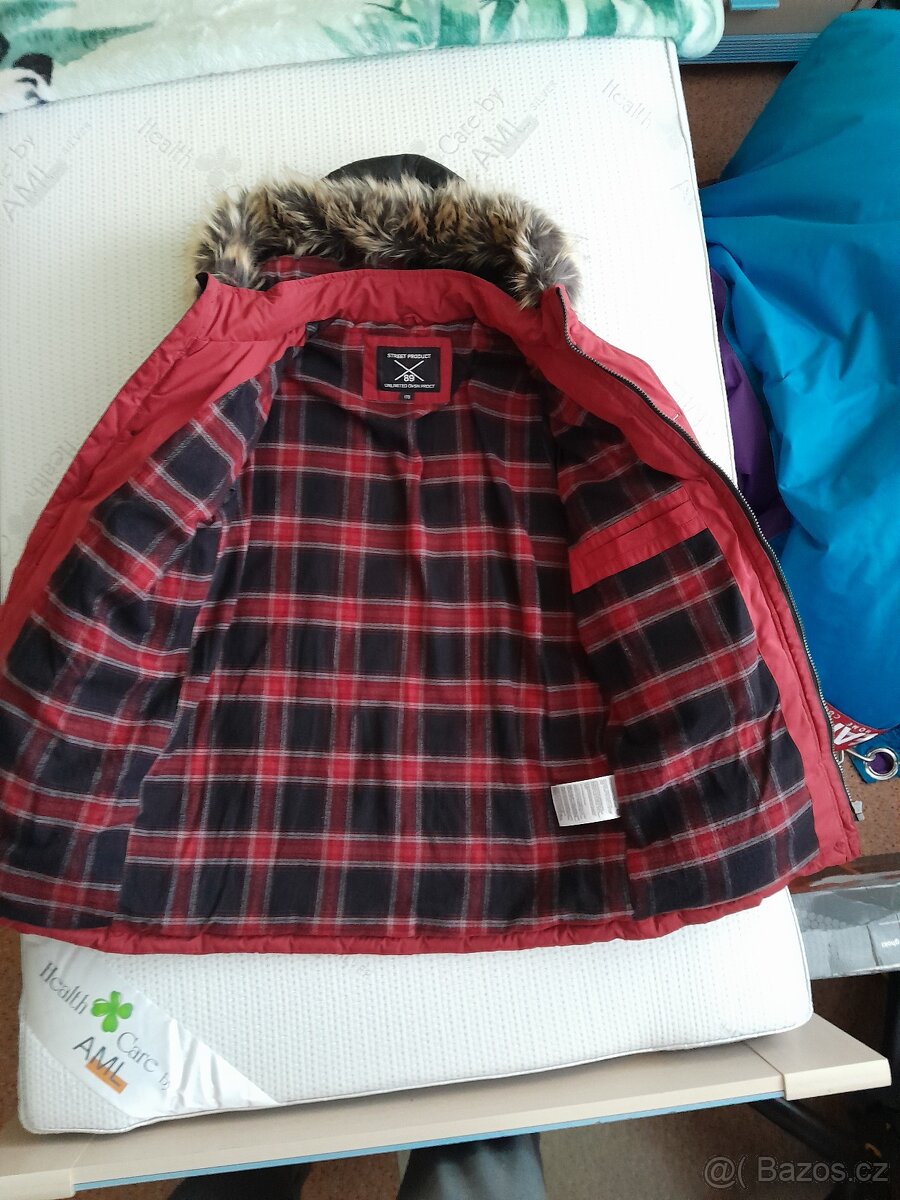 Super dětská zimní bunda vel.170 - 3