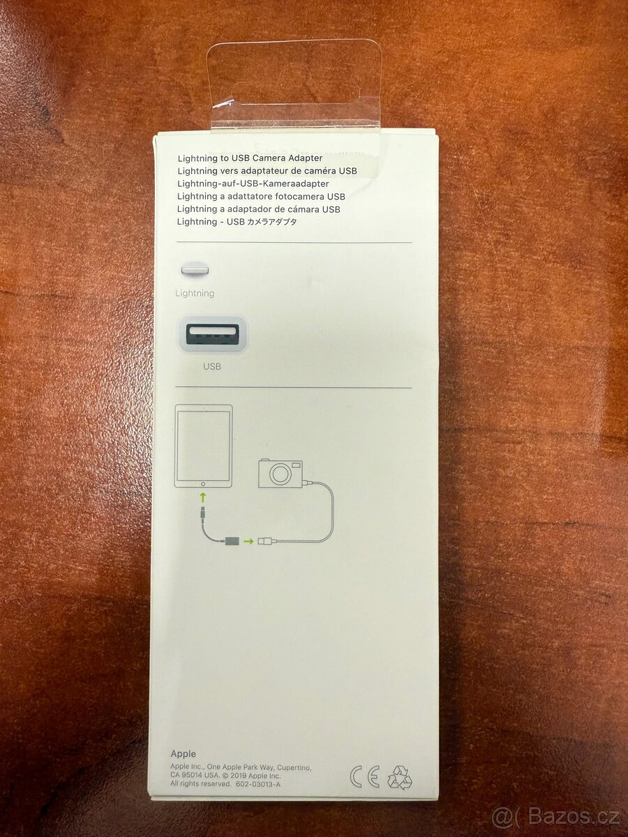 ORGINÁL APPLE redukce Lightning/USB adaptér - 3