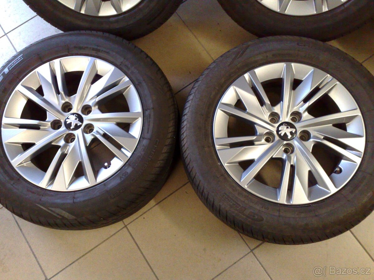 alu kola peugeot 5x108 r16 original peugeot 215/60/16 - 3