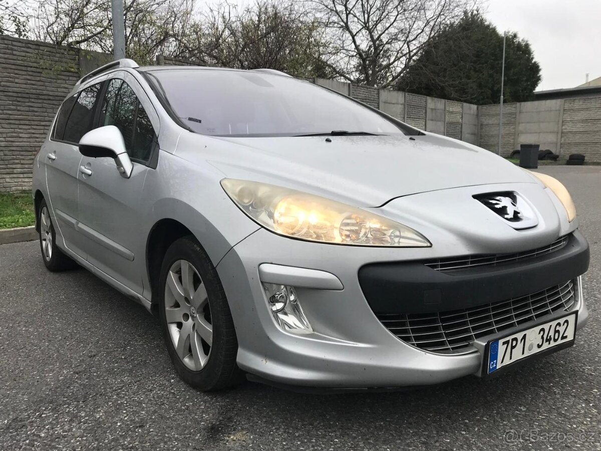 PEUGEOT 308SW 1.6i 2009 ALU, KLIMA, 153TKM, 7.MÍST, L/Z KOLA - 3