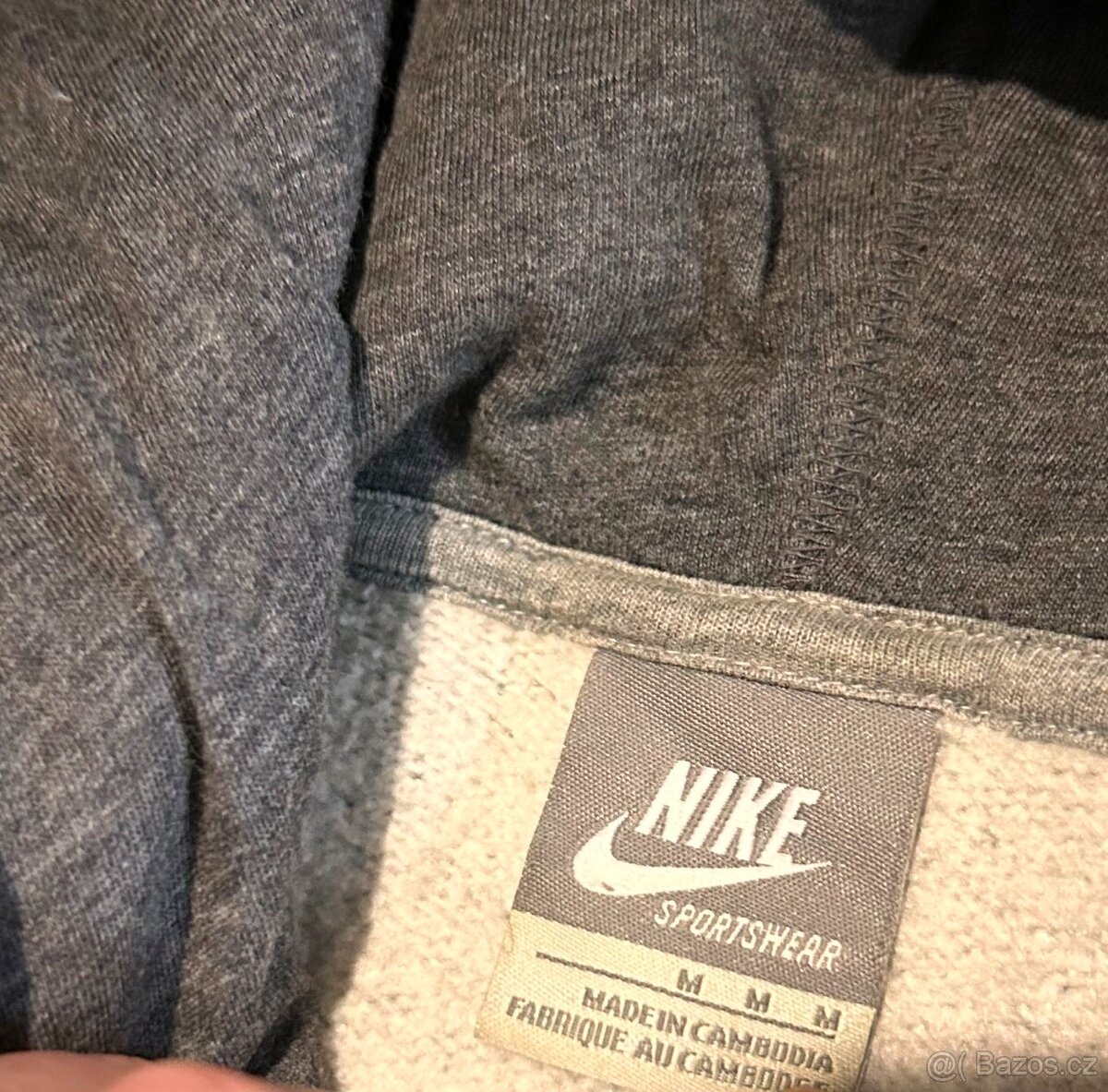 NIKE PÁNSKÁ ZATEPLENÁ MIKINA M( IDEÁLNĚ L-XL )🤩💪🏽 - 3
