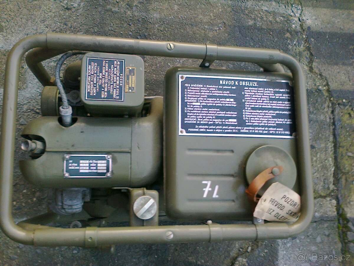 Elektrocentrála vojenská NS 600 - 3