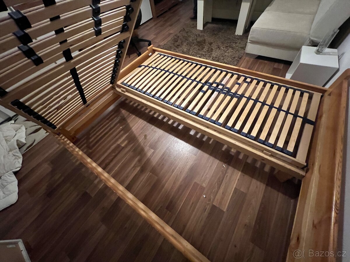 Postel masiv 200x160 - 3