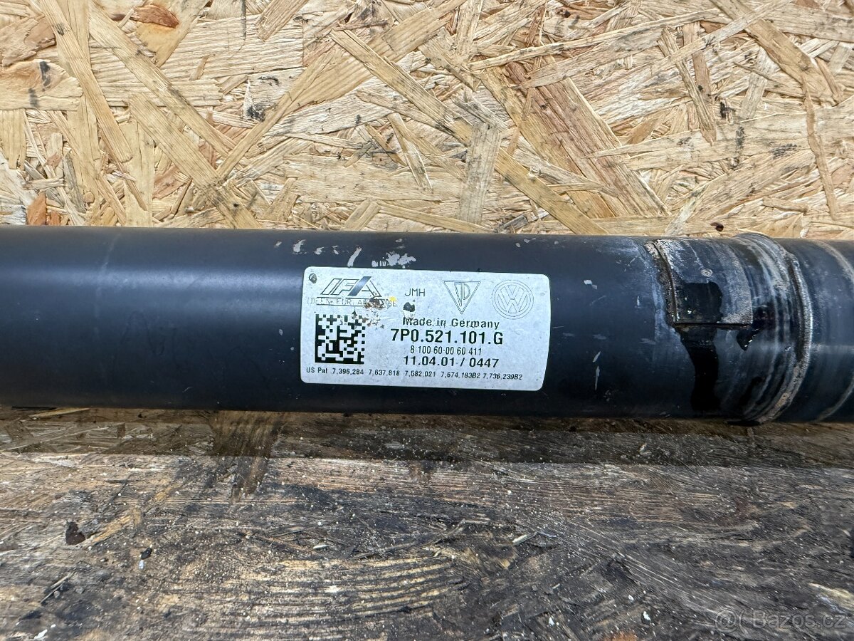 PŘEDNÍ KARDANOVÁ HŘÍDEL VW TOUAREG 7P 7P0521101G 3.0 TDI - 3