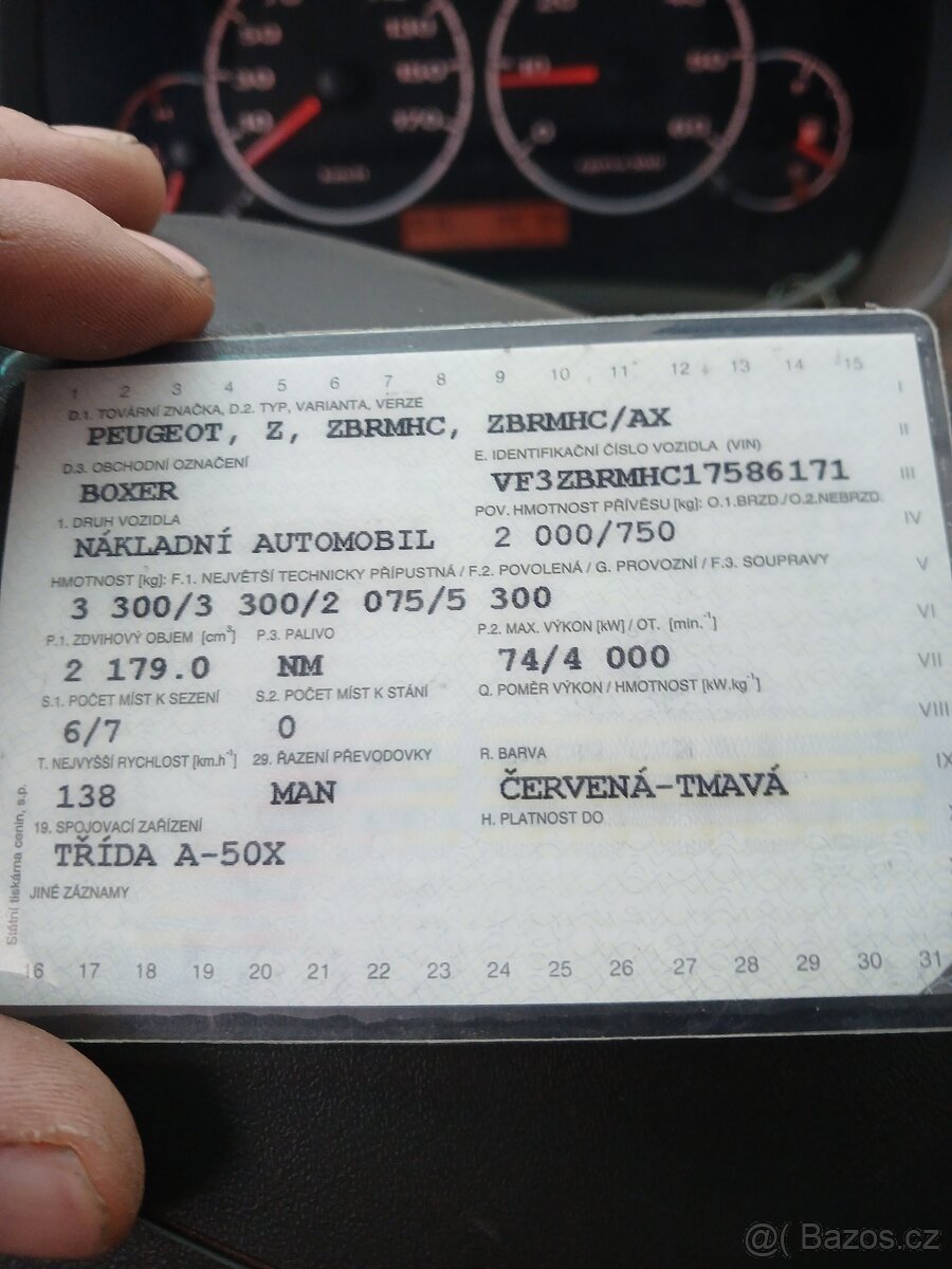 Peugeot boxer sklápěč - 3