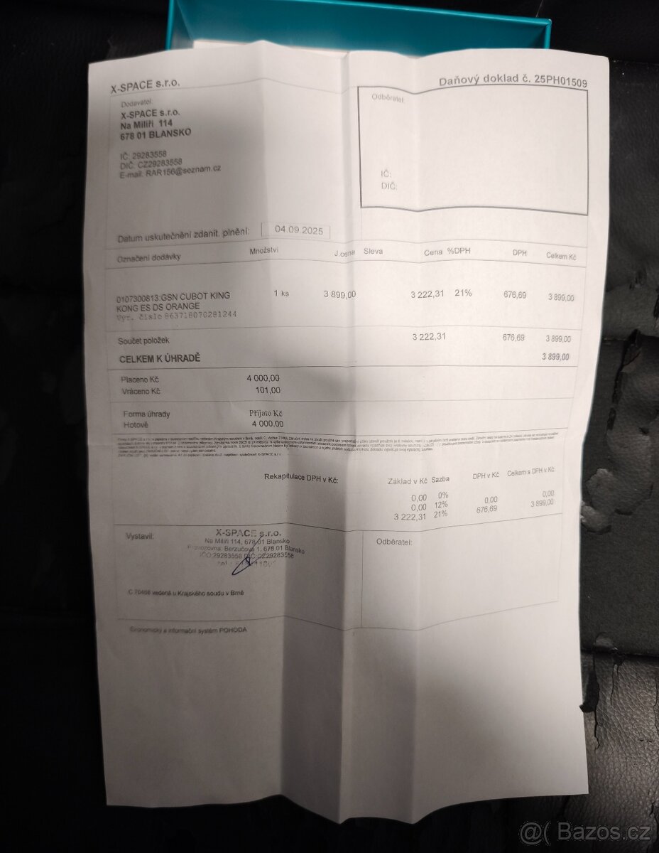 Mobilní telefon Cubot King Kong ES 6GB/128GB 5G záruka - 3