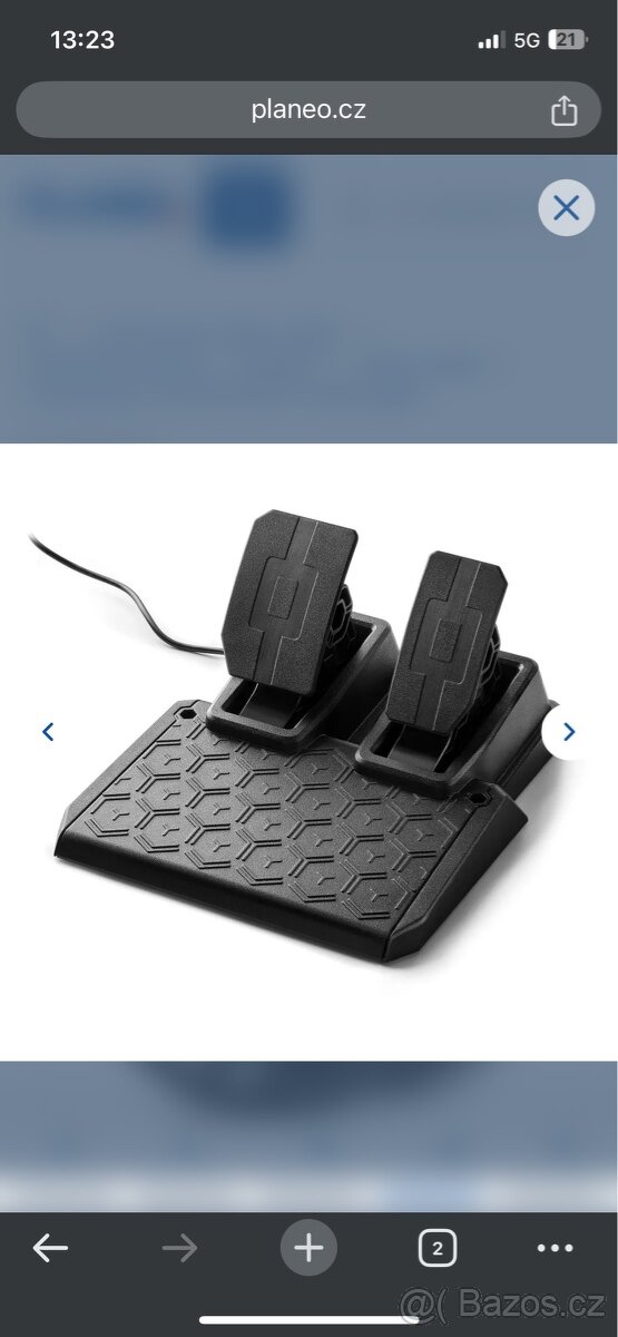 herní volant+pedály - 3