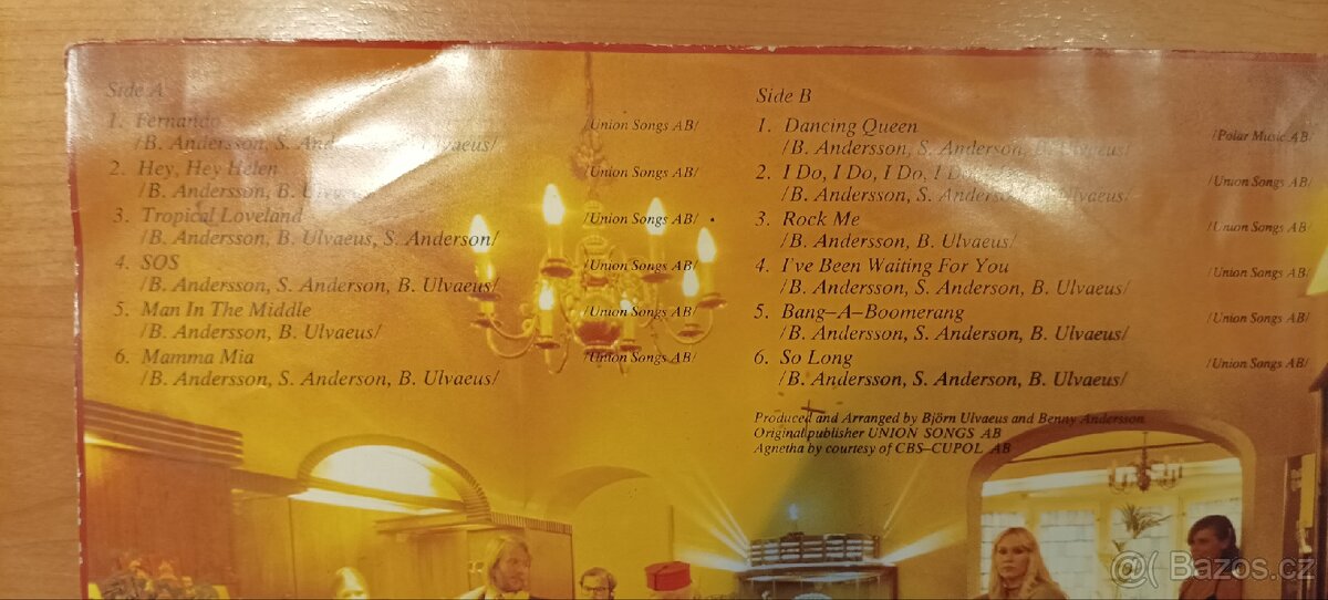 Gramofonová deska ABBA - 3